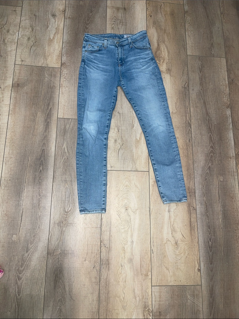 AG Adriano Goldschmied Light Blue Skinny Jeans